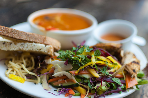 soup and salad image