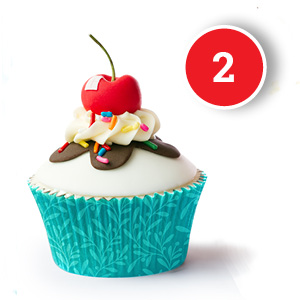 Cupcake with offer #2